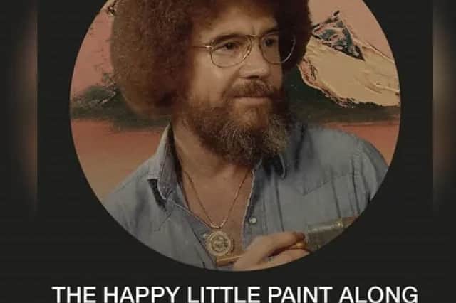 Back by popular demand: Bob Ross themed Happy Little Paint Along returns to Newcastle.