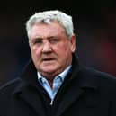 Steve Bruce at Selhurst Park.