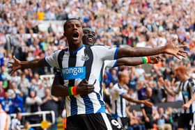 Georginio Wijnaldu celebrates a goal against Southampton.