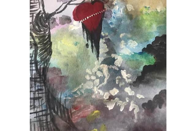 Artwork produced by Parvin Abdur for the Srijoni project