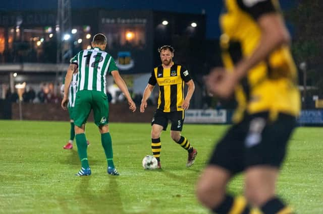 Hebburn Town captain Louis Storey, picture Richard Waugh.