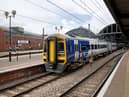 Northern train at Newcastle