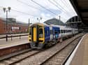 Northern train at Newcastle