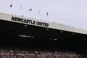A general view inside the stadium during the Premier League match between Newcastle United and Leicester City at St. James Park on April 17, 2022 in Newcastle upon Tyne, England. (Photo by George Wood/Getty Images)