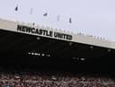 A general view inside the stadium during the Premier League match between Newcastle United and Leicester City at St. James Park on April 17, 2022 in Newcastle upon Tyne, England. (Photo by George Wood/Getty Images)