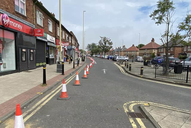 Many retailers at The Nook, South Shields reopened yesterday for the first time since lockdown began.