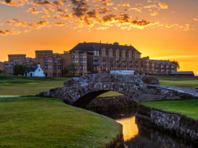 One of the world's most famous golfing spots, the St Andrews hotel is Rodrigo Arcos' dream destination.