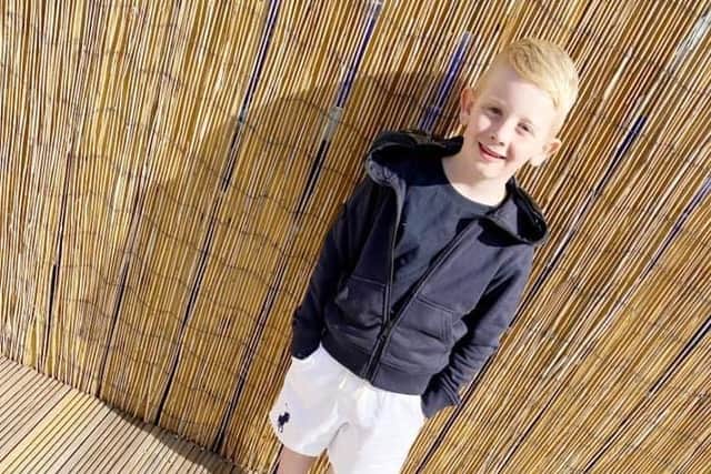 Bobby Charlton, six, is taking on the Junior Great North Run solo for Hebburn Helps.