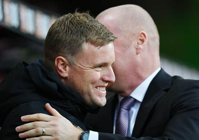 Eddie Howe and Sean Dyche (Photo by Dan Mullan/Getty Images)