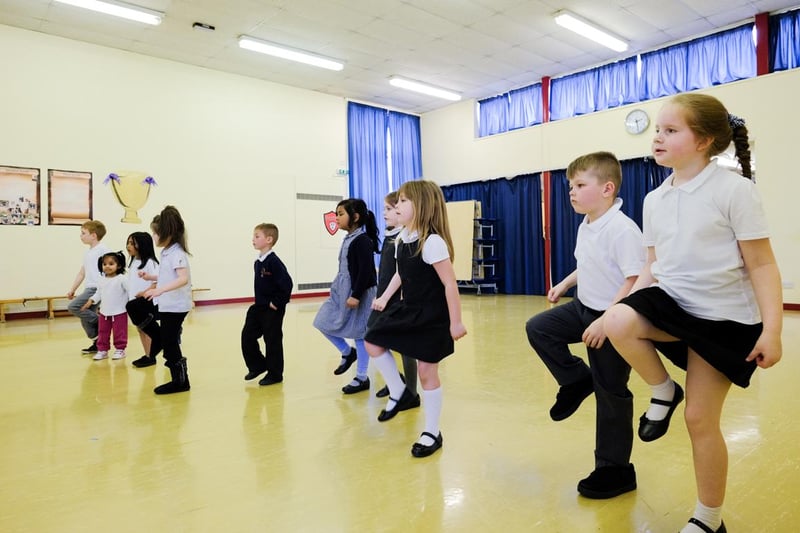 Andrea Douglas from Lifestyle Fitness dropped in to Lynnfield School in Hartlepool to teach a Zumba class as part of the school's 'Be The Best' project in 2015.