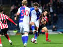 Luke O'Nien playing for Sunderland against Blackburn.