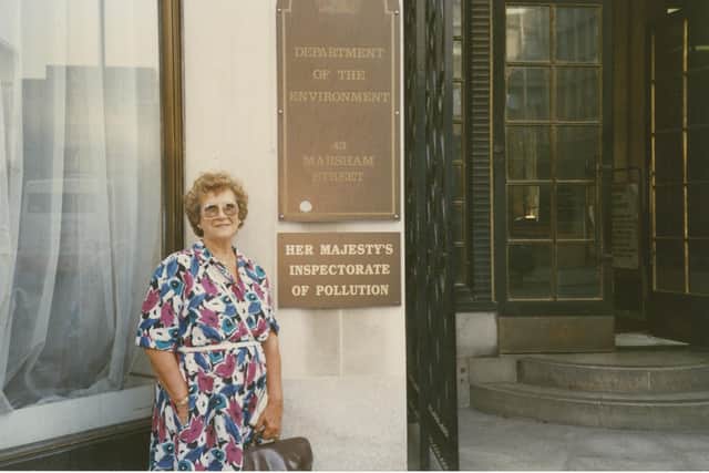 Jennie at Her Majesty's Inspectorate of Pollution