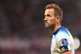 England striker Harry Kane during the game against Iran.