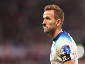 England striker Harry Kane during the game against Iran.