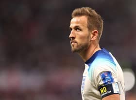England striker Harry Kane during the game against Iran.