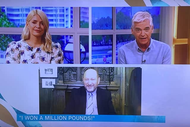 Donald Fear on ITV's This Morning.