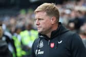 Newcastle United head coach Eddie Howe.