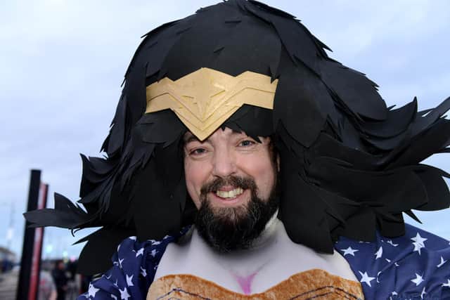 Colin Burgin-Plews, pictured at the launch of the 10th Sunderland City Runs event, is a much-loved fundraiser.