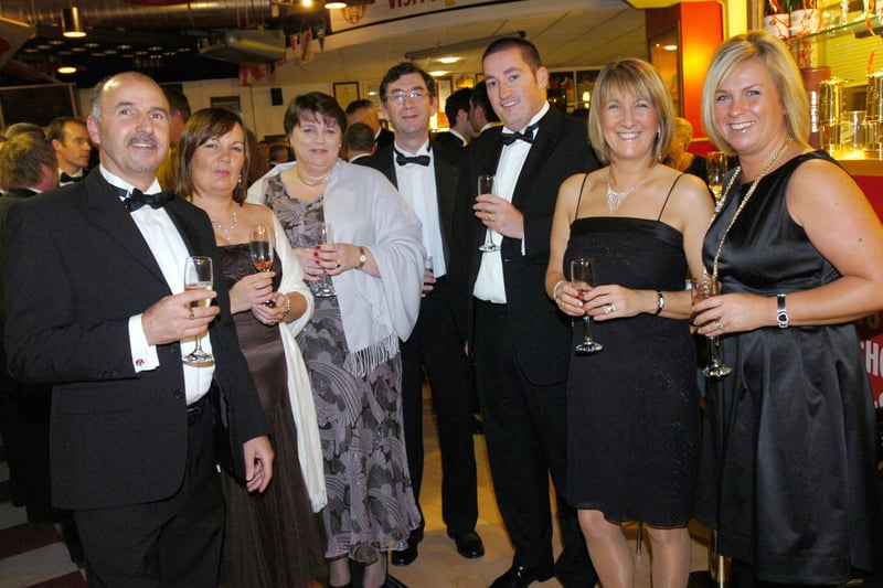 Mingling before the 2008 awards. Are you pictured?