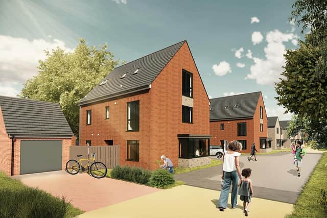 The Hebburn housing scheme is expected to reach completion by 2023