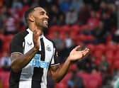 Callum Wilson celebrates his goal.