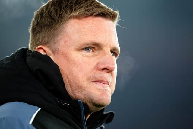 Newcastle United head coach Eddie Howe.