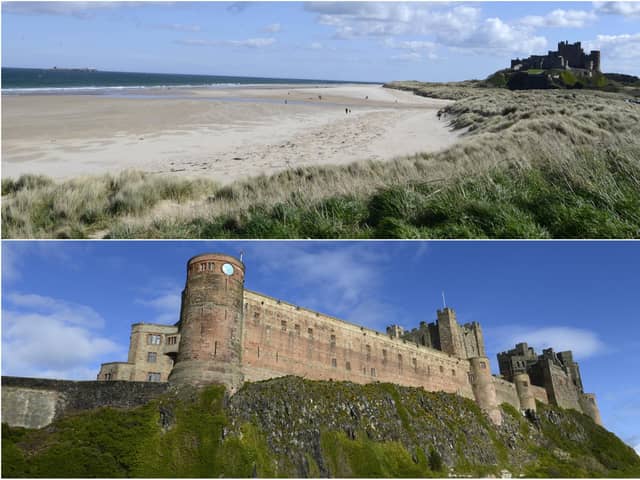 Bamburgh Castle.