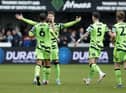 Ex-Sunderland striker Connor Wickham shoots down South Shields as Forest Green forge ahead in FA Cup.