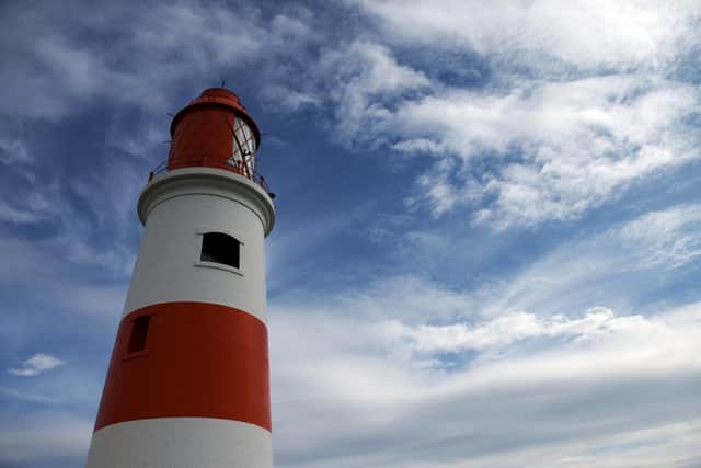 The tower at Souter Lighthouse, Tyne & Wear.