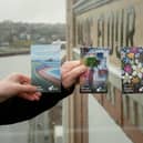 Artist-designed passbook covers from Newcastle Building Society