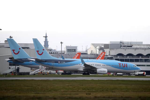 TUI has extended the suspension of holidays to the Balearic Islands and Canary Islands. Photo: PA Wire