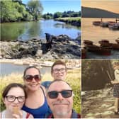 Readers have been sharing their summer staycation pictures.