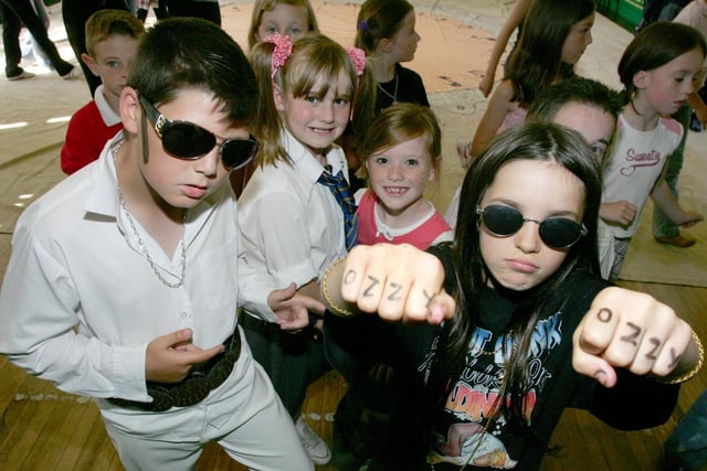 Operation Elvis was a stage hit at Bedewell Primary School 16 years ago and it gave children the chance to dress up as Elvis - and other rock and roll stars.