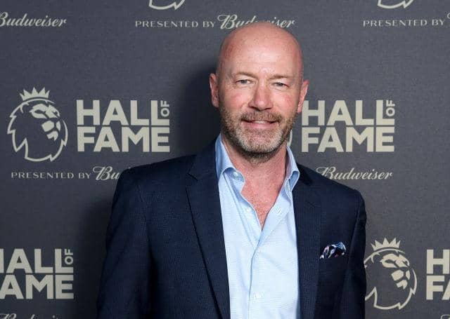 Alan Shearer attends the Premier League Hall of Fame 2022 on April 21, 2022 in London, England. (Photo by Tom Dulat/Getty Images for eSC)