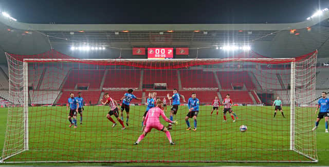 Charlie Wyke puts Sunderland in the lead at the Stadium of Light
