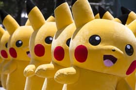 Pokemon characters, like those pictured, are among toy deals at Aldi (Photo by Tomohiro Ohsumi/Getty Images)