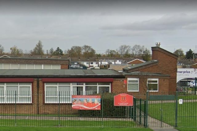 St Joseph's Primary School in Jarrow was awarded a five star rating in March.