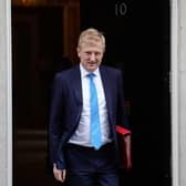 Britain's Culture Secretary Oliver Dowden leaves from 10 Downing Street in central London on October 7, 2020,. - Britain has suffered the worst death toll in Europe from the novel coronavirus COVID-19 outbreak, with more than 42,000 confirmed deaths.