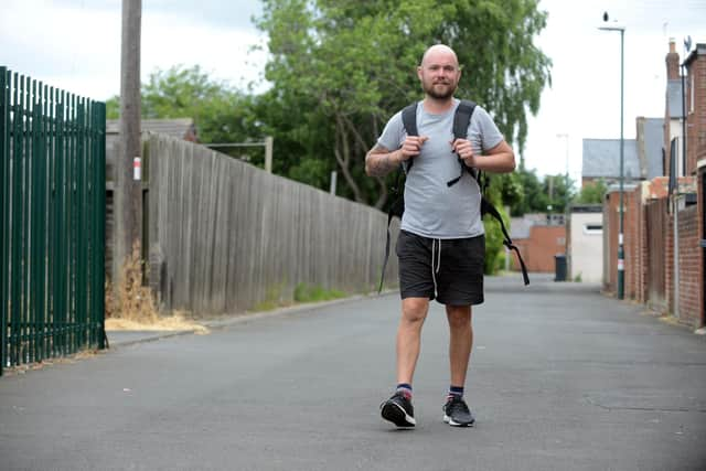 Former professional boxer Sean Hughes is to take on a charity walk for Hebburn Helps and Dementia UK.