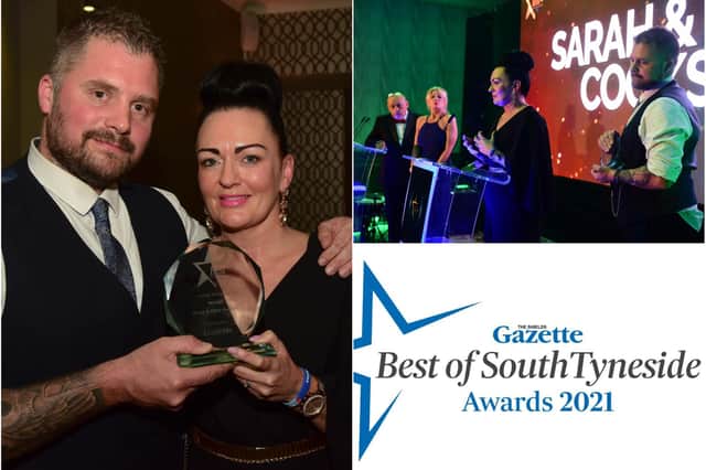 Reflecting on the night when Chris and Sarah Cookson won a Best of South Tyneside Award.