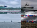 The ship Azura sailed out of South Shields on Tuesday, June 29.