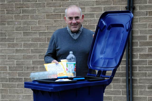 South Tyneside Cllr Ernest Gibson is urging people to recycle their festive waste.