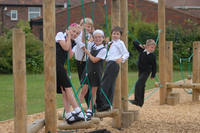 Happy times in the playground. Remember this from 2010?