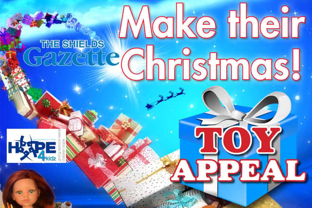 The Shields Gazette Christmas Toy Appeal in association with Hope 4 Kidz.