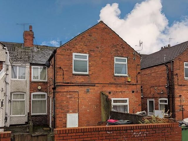 Two-bedroom, mid-terraced property - guide price £15,000-plus.