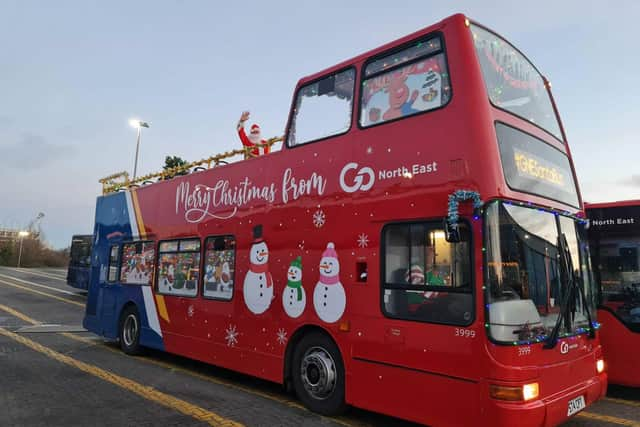 Will you be keeping an eye out for the Santa bus?