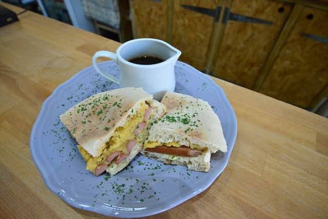 The popular vegan saveloy dip from Sea Change in South Shields.