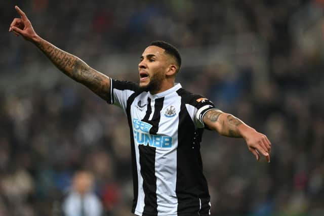 Newcastle United captain Jamaal Lascelles  (Photo by Stu Forster/Getty Images)