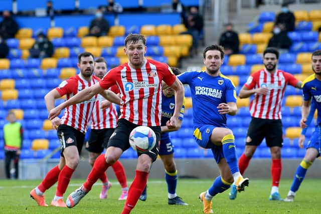 Charlie Wyke scored a hat-trick to seal a valuable win for Sunderland