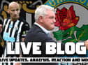 Newcastle United host Blackburn Rovers at St James's Park.